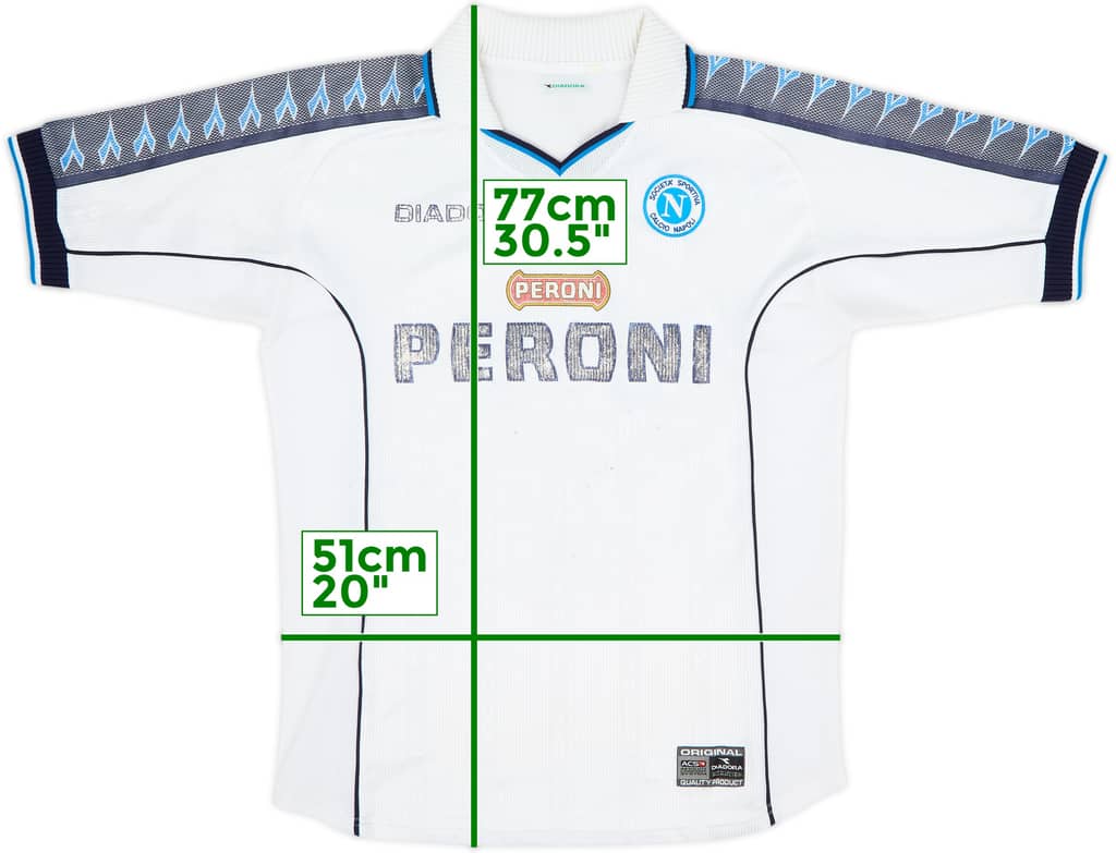 2000-01 Napoli Away Shirt - 5/10 - (M)