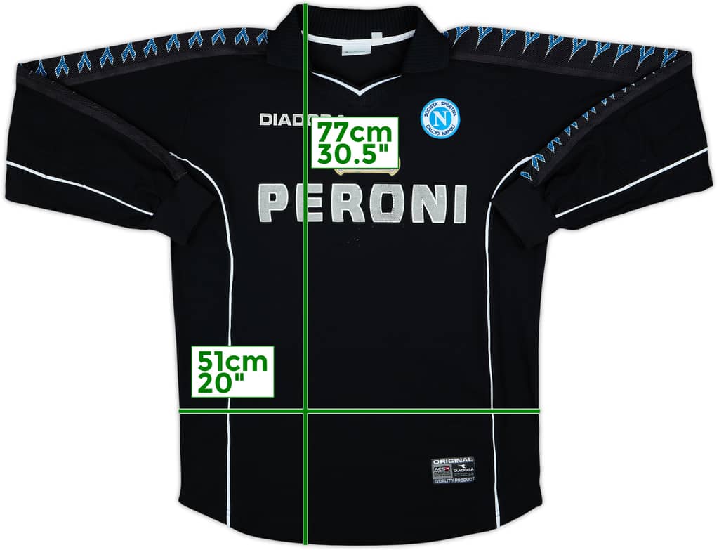 2000-01 Napoli GK Shirt - 5/10 - (L)
