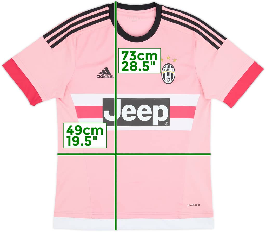 2015-16 Juventus Away Shirt - 6/10 - (M)