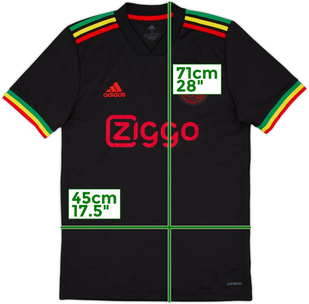 2021-22 Ajax Third Shirt - 8/10 - (S)