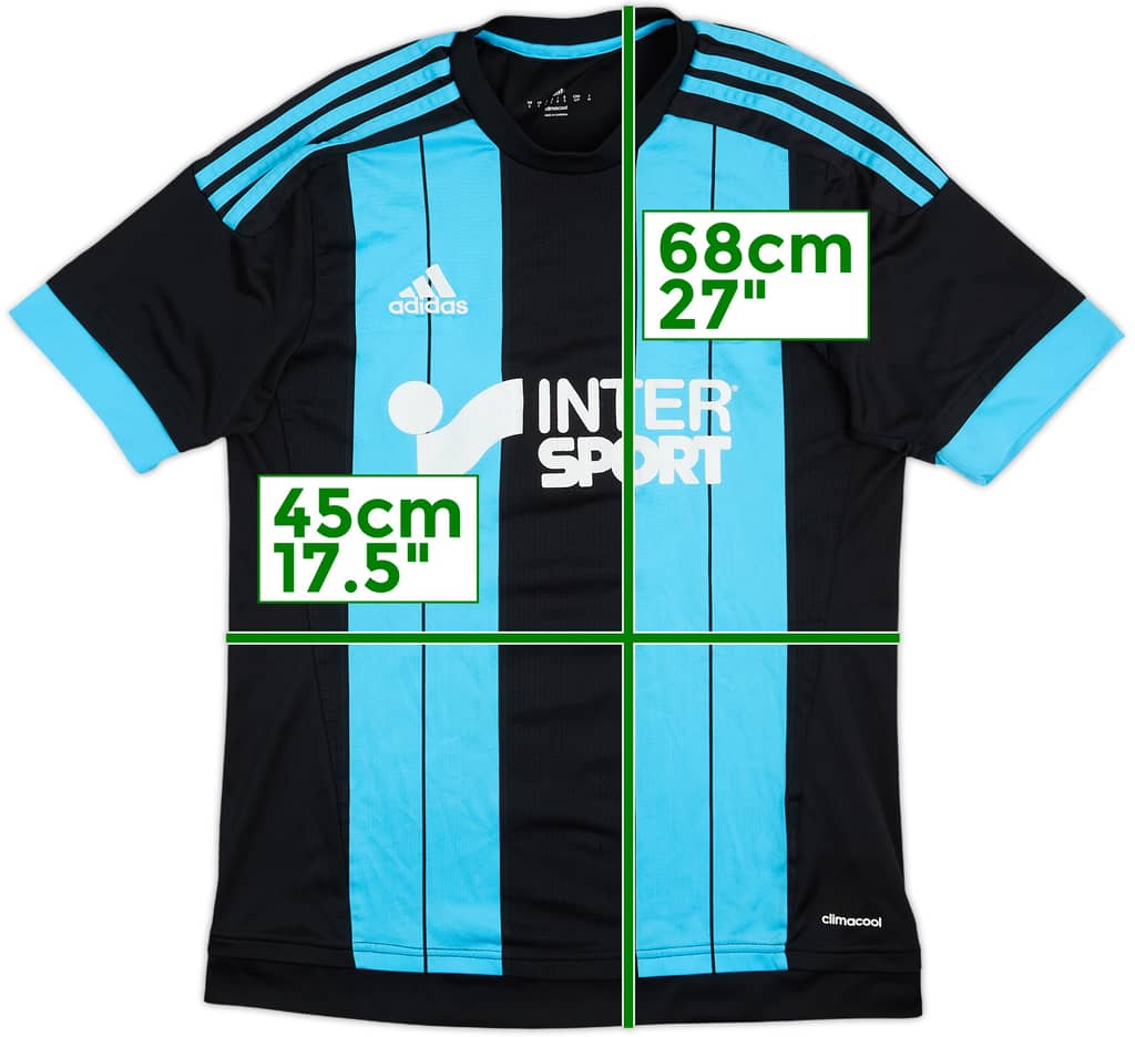 2015-16 Olympique Marseille Away Shirt - 5/10 - (S)