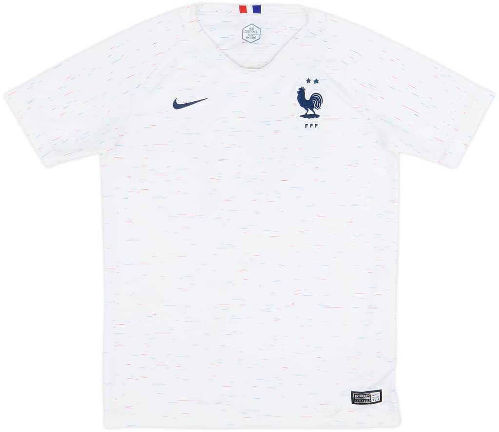 2018 France Away Shirt - 9/10 - (XL.Boys)