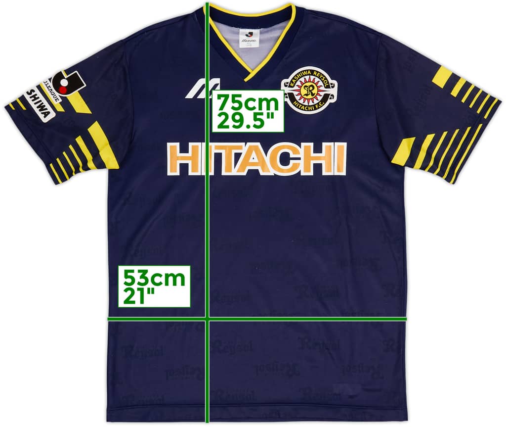 Camiseta de visitante del Kashiwa Reysol 1994-96 - 9/10 - (L)