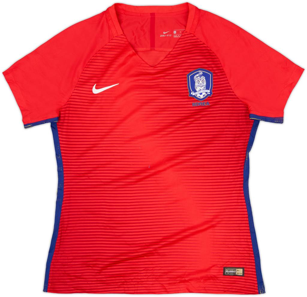 2016-17 South Korea Authentic Home Shirt - 6/10 - (Women's XL)