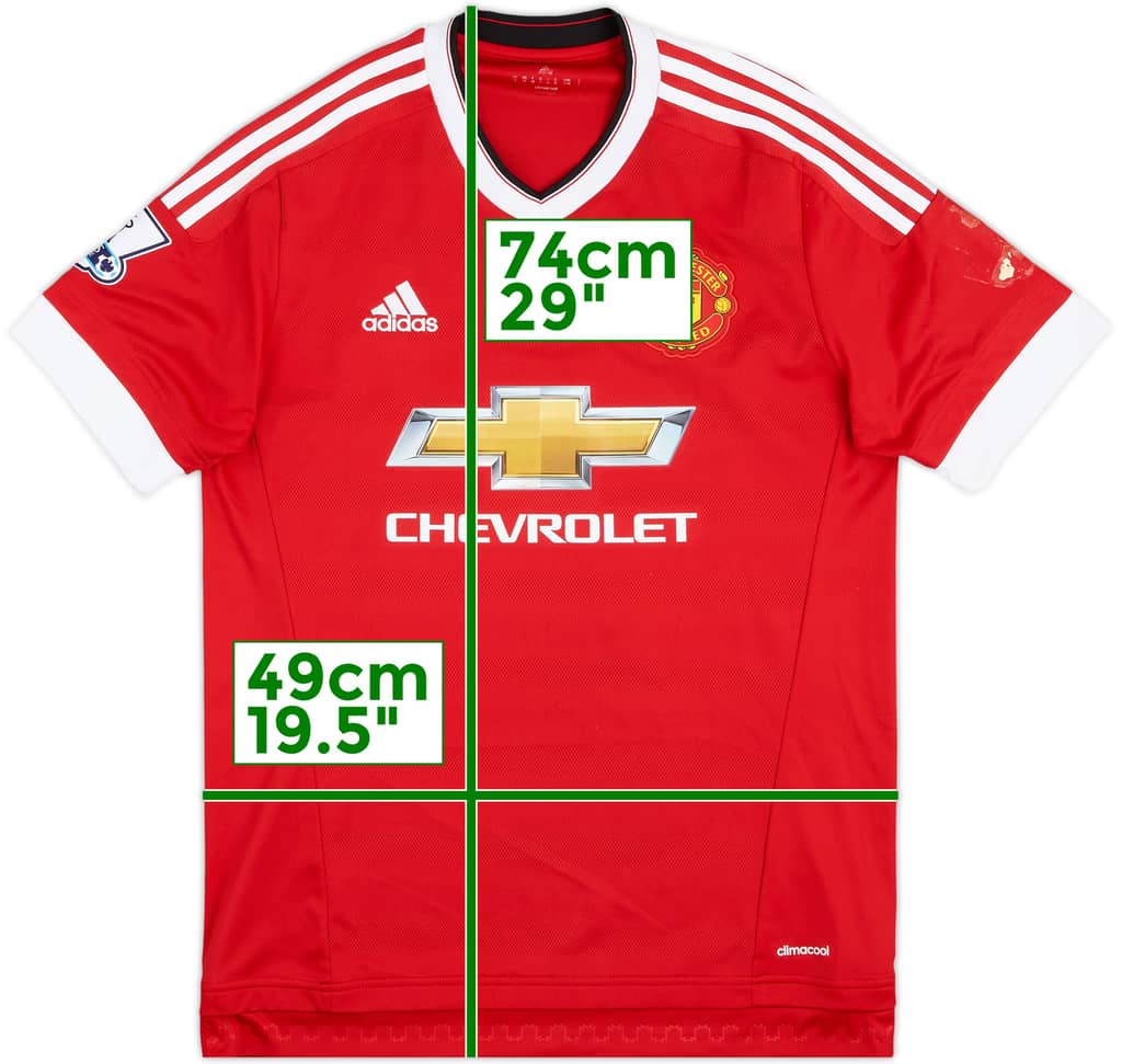 2015-16 Manchester United Home Shirt - 5/10 - (M)