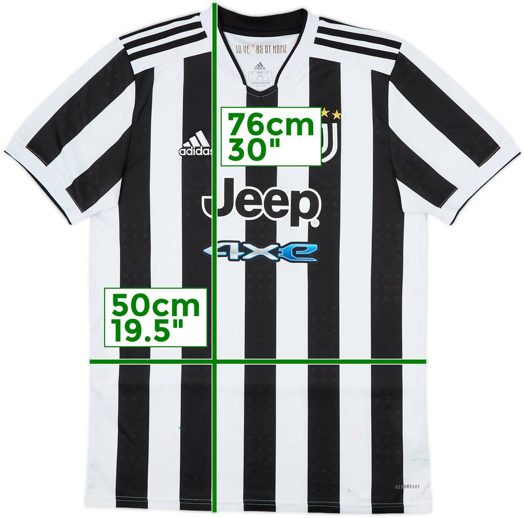 2021-22 Juventus Home Shirt - 5/10 - (M)