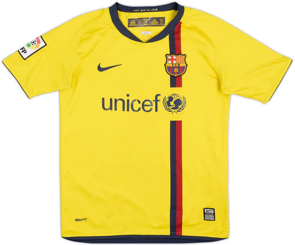 2008-10 Barcelona Away Shirt - 6/10 - (M.Boys)