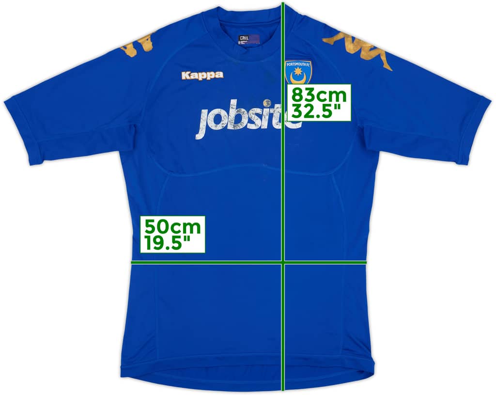 2011-12 Portsmouth Home Shirt - 4/10 - (XXL)