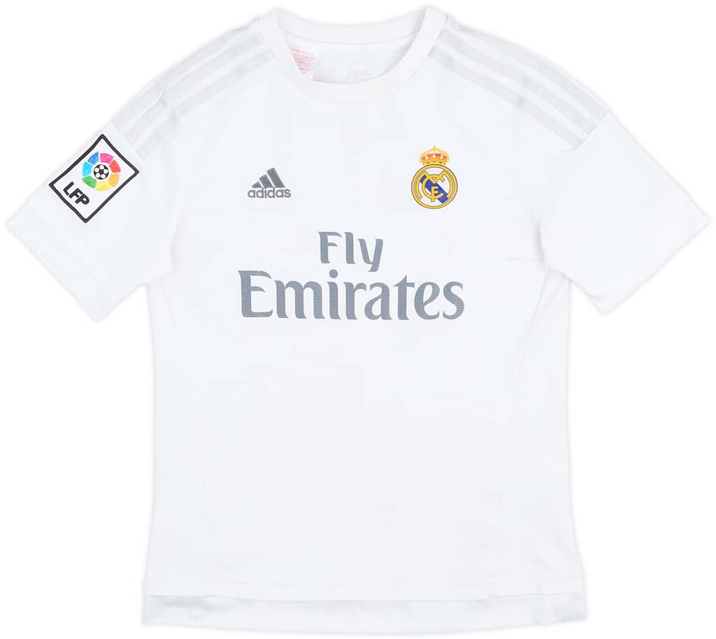 2015-16 Real Madrid Home Shirt - 6/10 - (M.Boys)