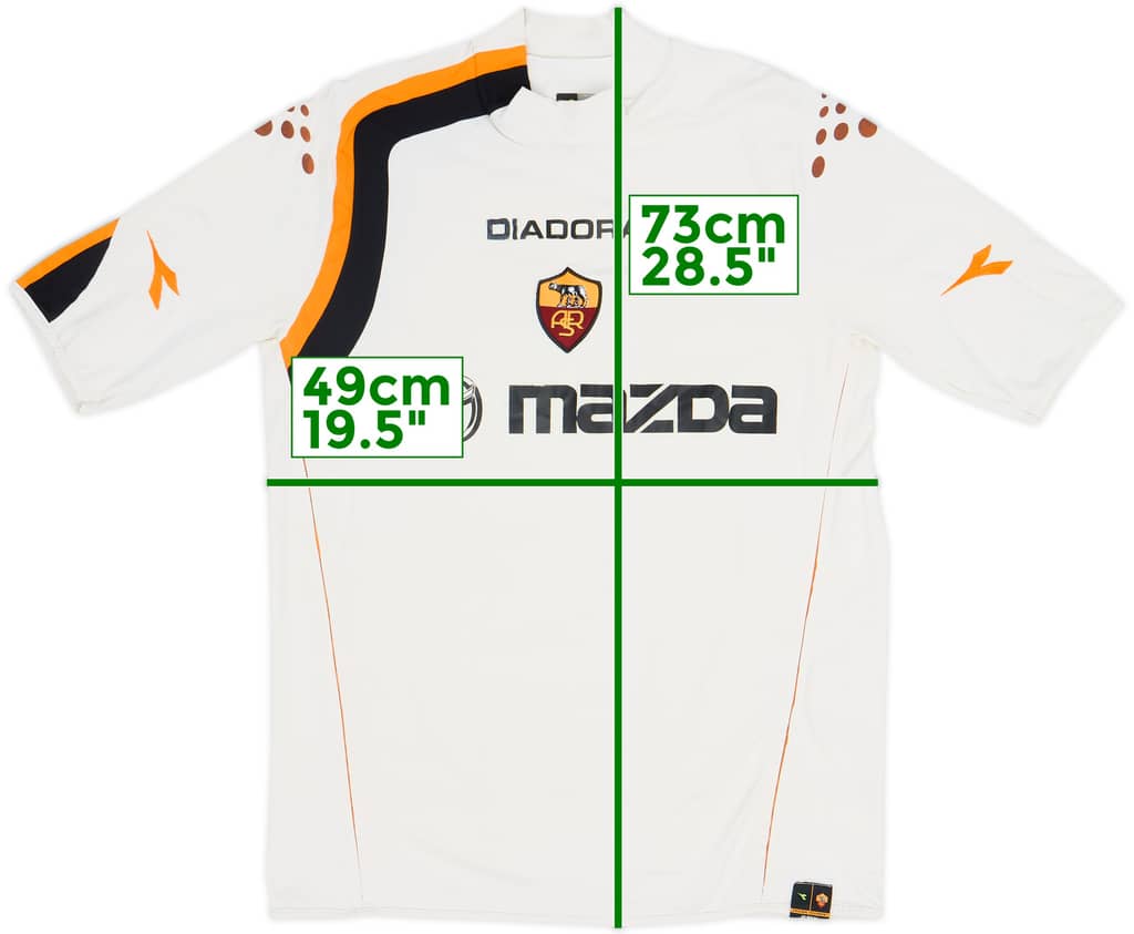 2004-05 Roma Away Shirt - 6/10 - (L)