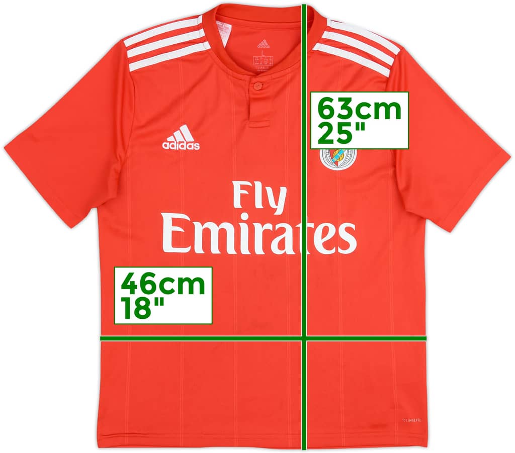 Camiseta de local del Benfica 2018-19 - 7/10 - (Niños L)