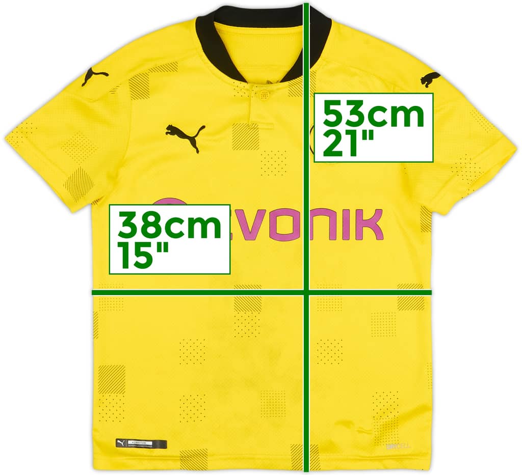 Camiseta de local europea del Borussia Dortmund 2020-21 - 6/10 - (S. Niños)