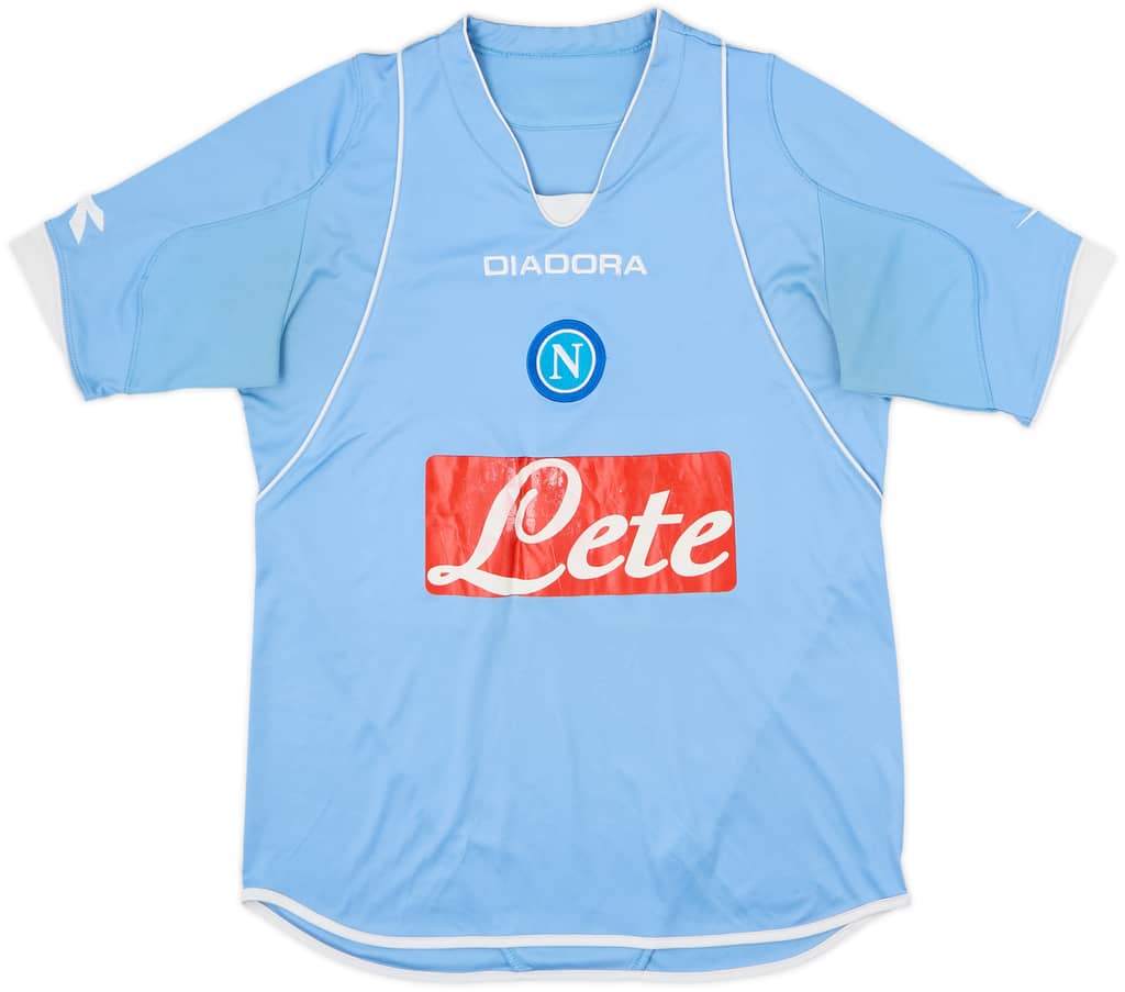 2007-08 Napoli Home Shirt - 6/10 - (M)