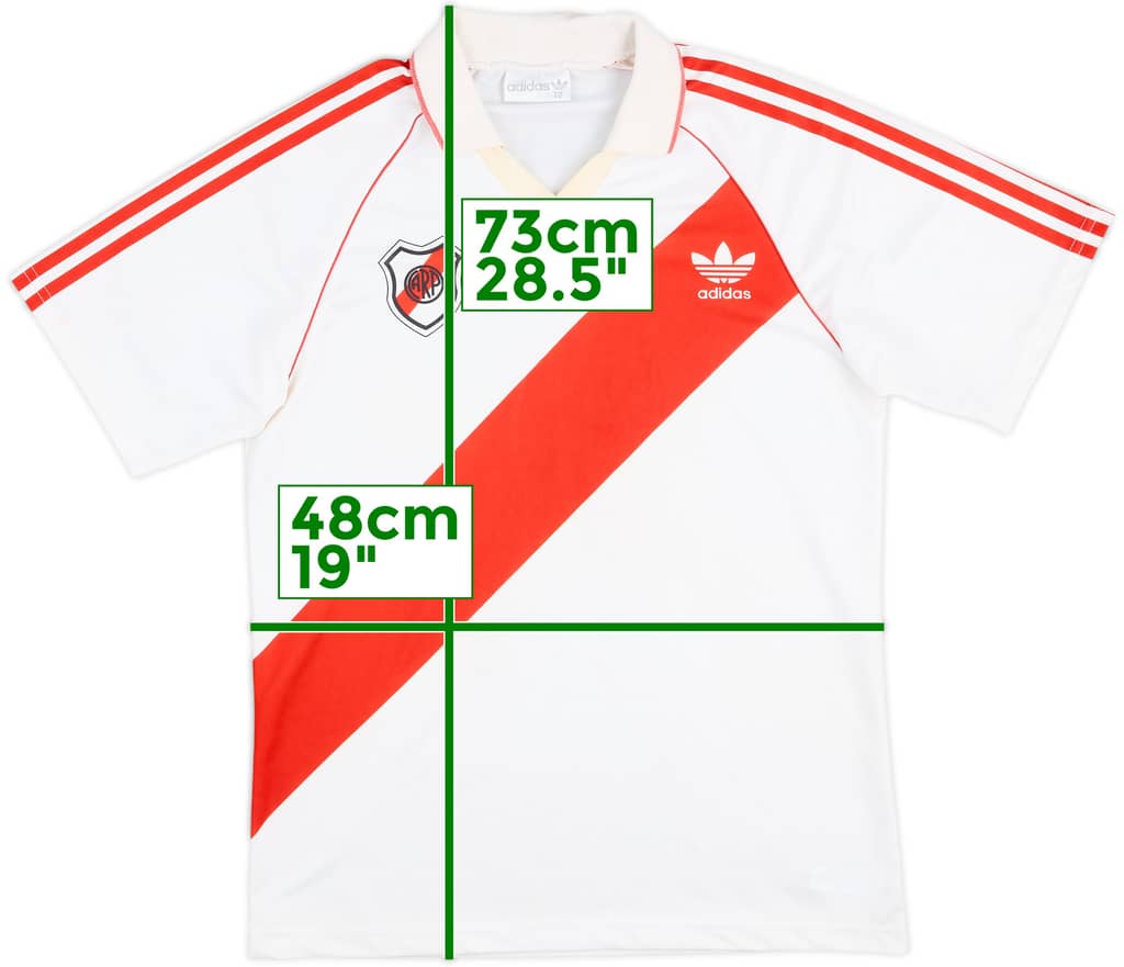 1993-94 River Plate Home Shirt - 8/10 - (M)