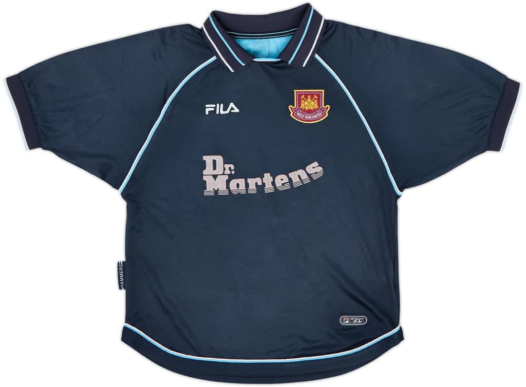 1999-01 West Ham Third Shirt - 6/10 - (S.Boys)