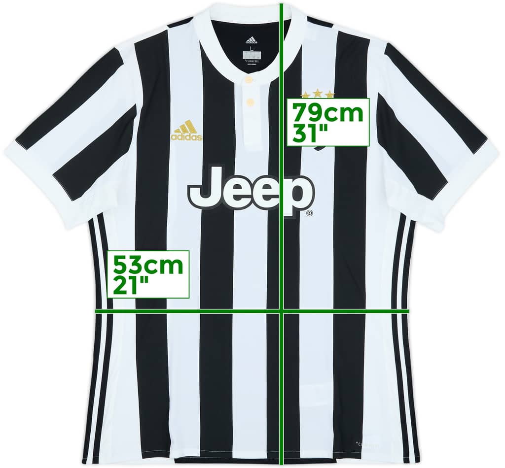 2017-18 Juventus Home Shirt - 6/10 - (L)