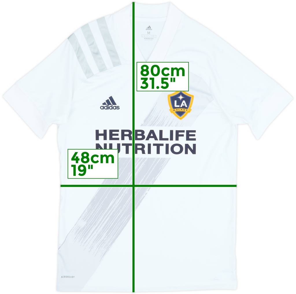 2020 LA Galaxy Home Shirt - 9/10 - (M)