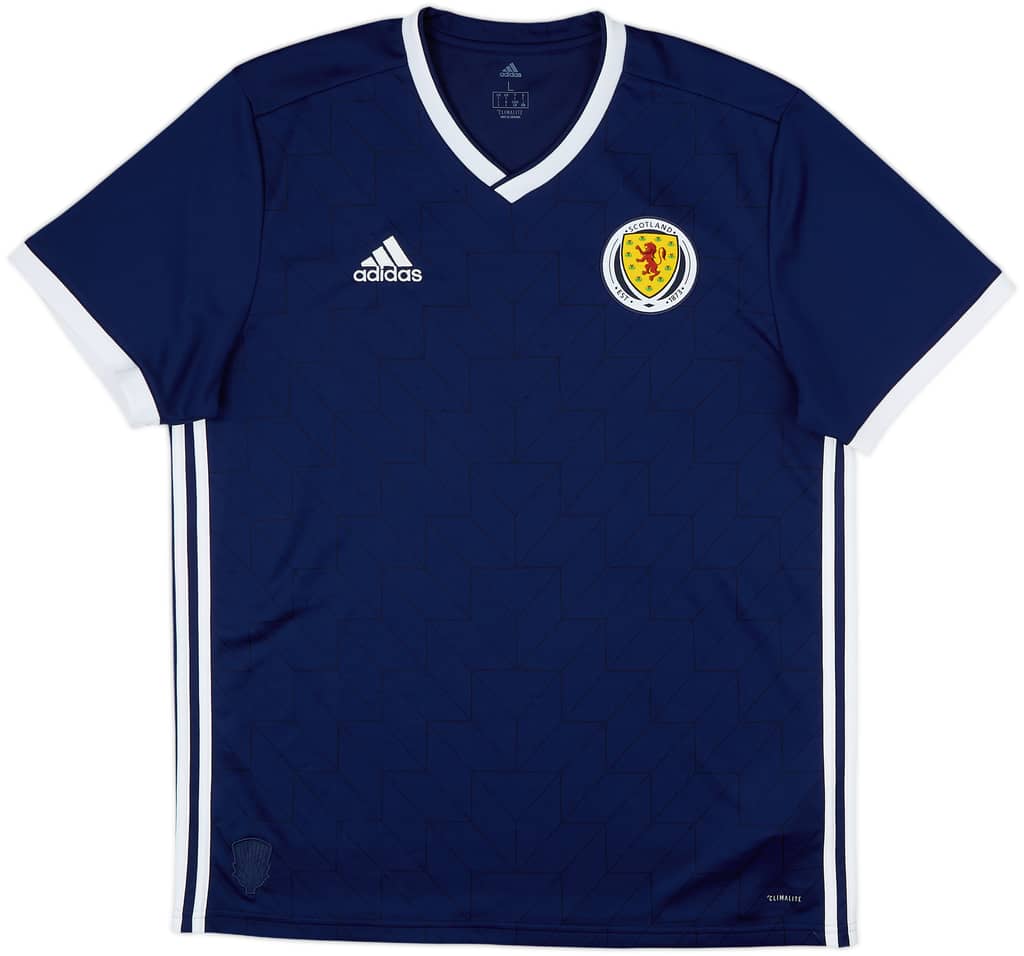 2017-19 Scotland Home Shirt - 8/10 - (L)