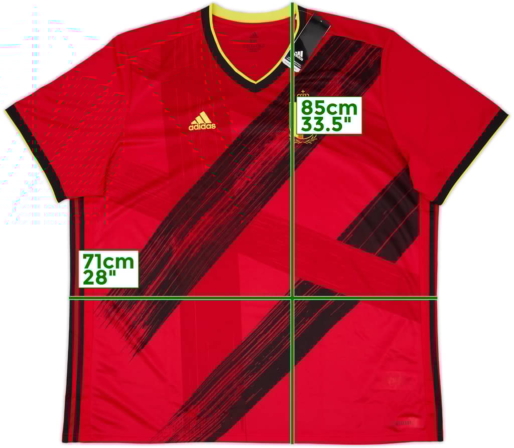 2020-21 Belgium Home Shirt (3XL)