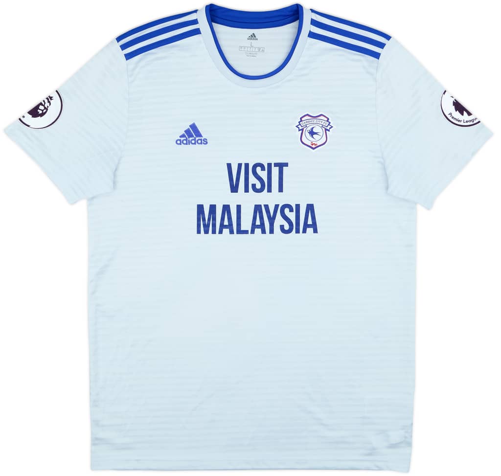 2018-19 Cardiff City Away Shirt - 6/10 - (L)