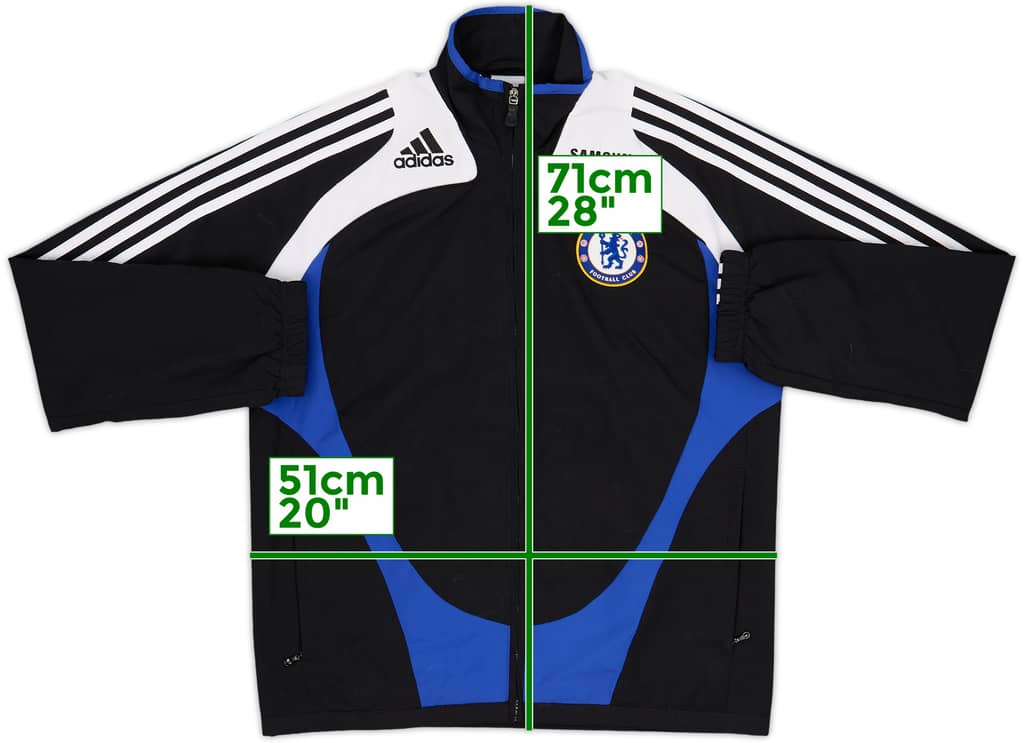 2008-09 Chelsea adidas Track Jacket - 8/10 - (L.Boys)