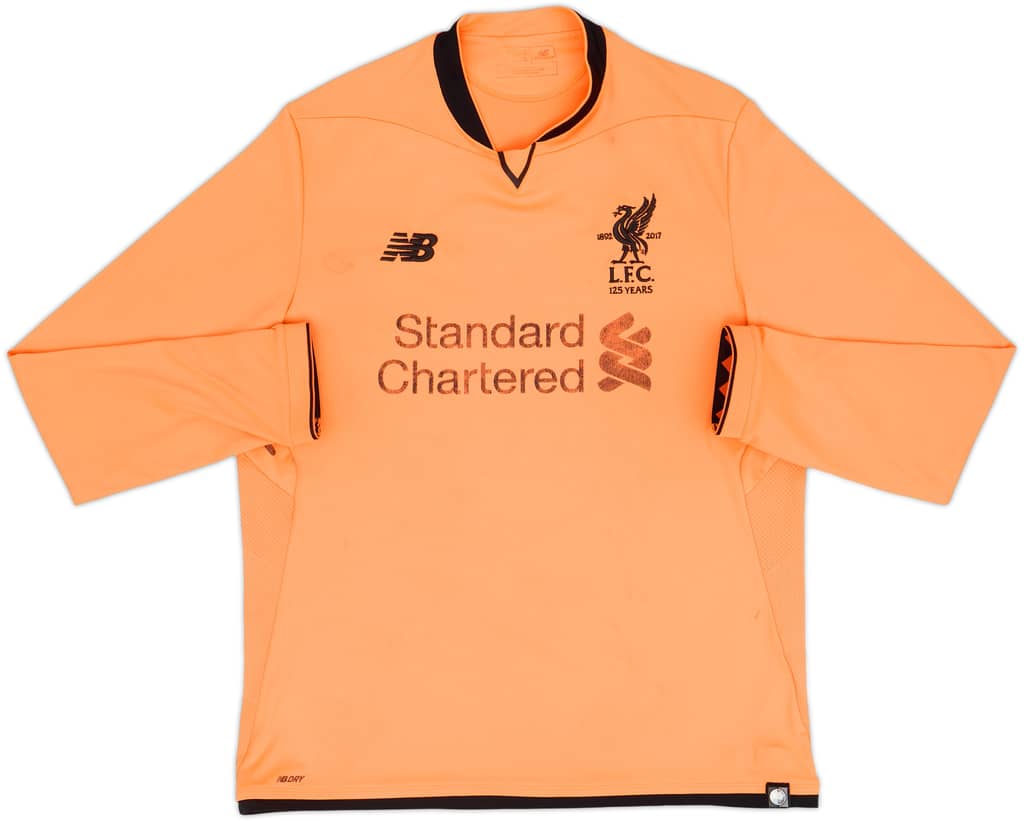 2017-18 Liverpool 125 Years Third L/S Shirt - 5/10 - (L)