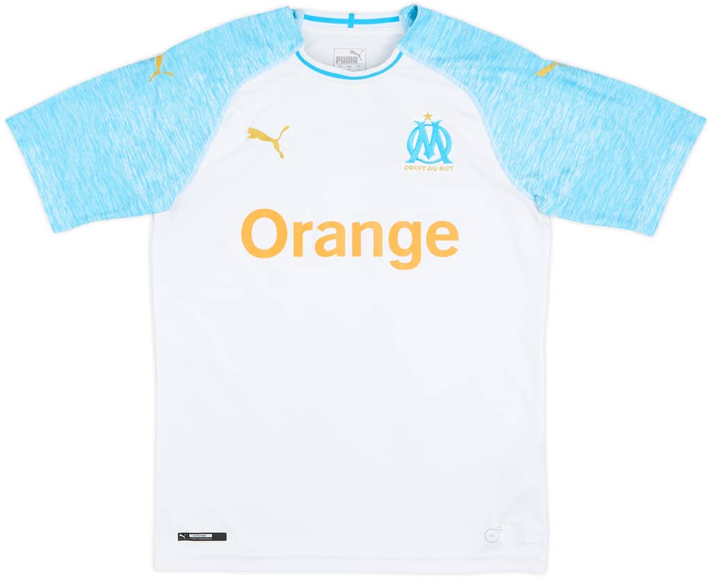 2018-19 Olympique Marseille Home Shirt - 6/10 - (S)