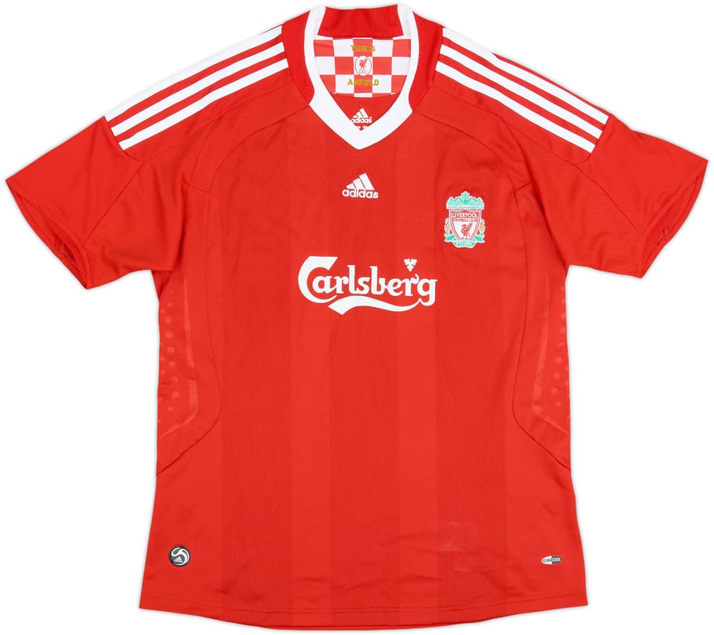 2008-10 Liverpool Home Shirt - 9/10 - (Women's L)