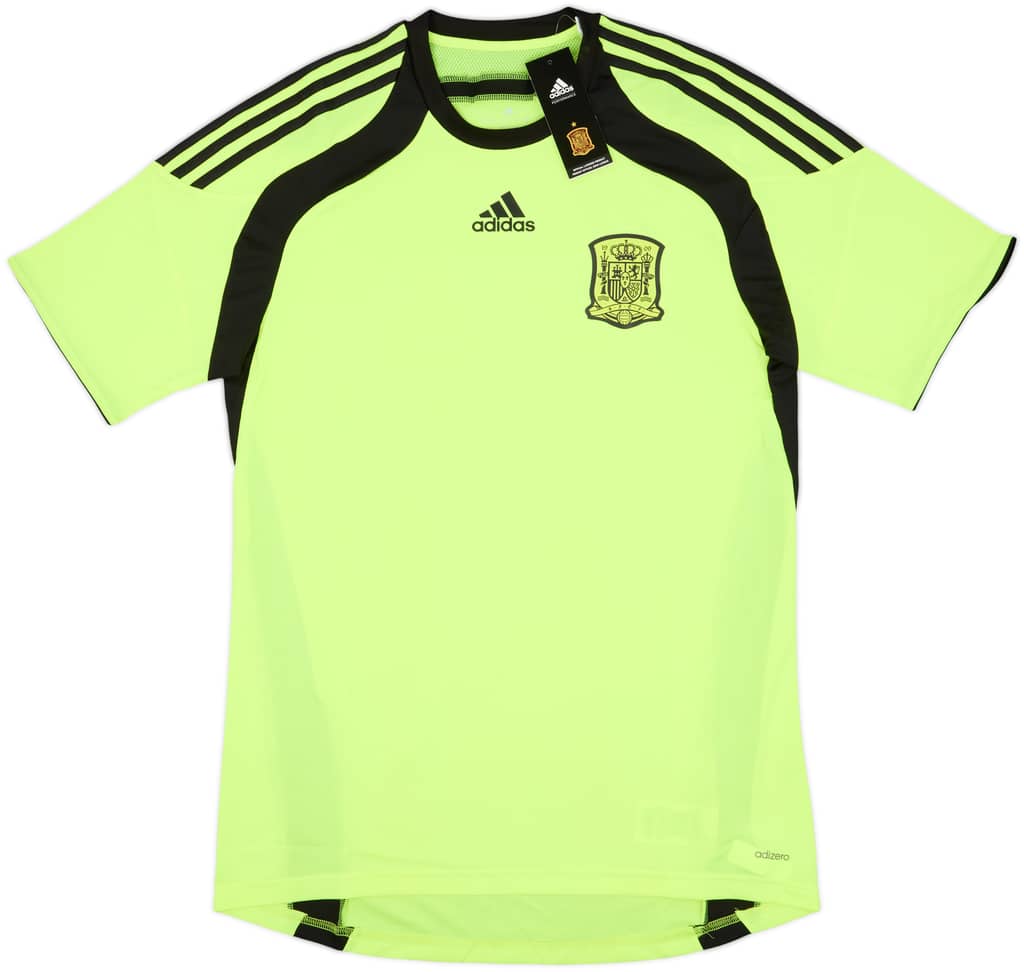 2014-15 Spain Player Issue GK S/S Shirt (L)