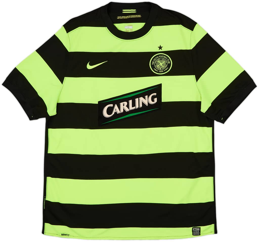 2009-11 Celtic Away Shirt - 8/10 - (XL)