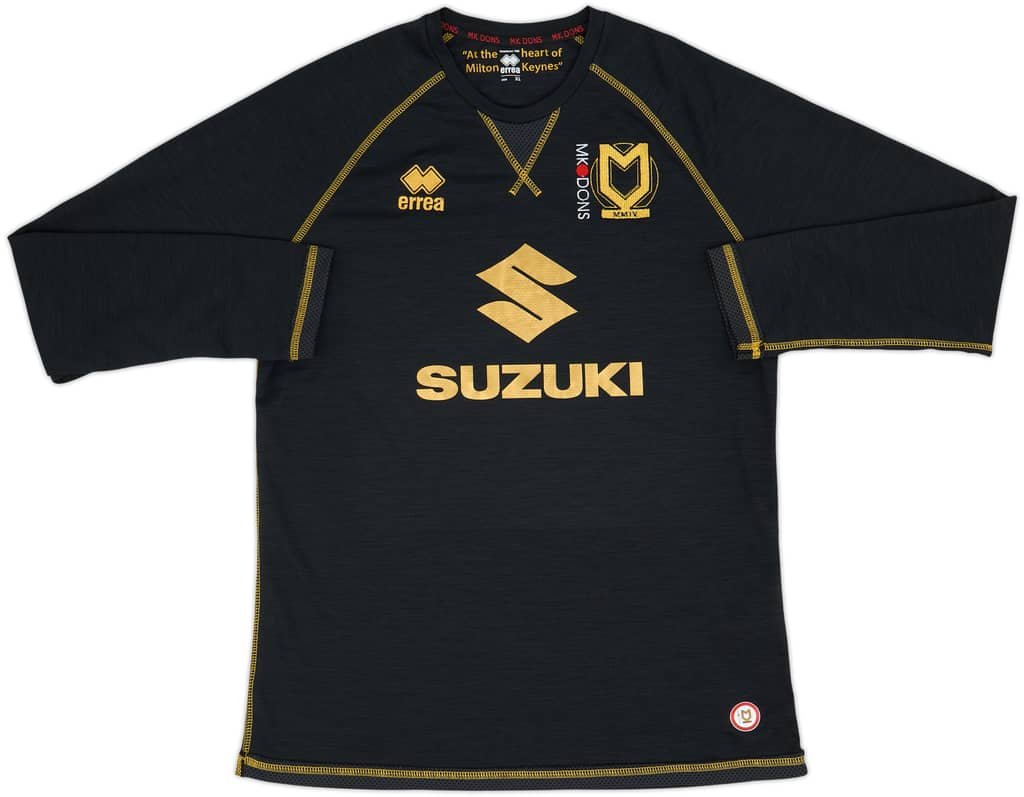 2016-17 MK Dons Third L/S Shirt - 8/10 - (XL)