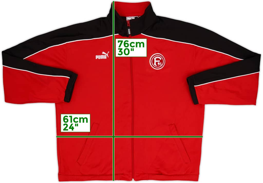 2003-04 Fortuna Dusseldorf Puma Track Jacket - 8/10 - (L)