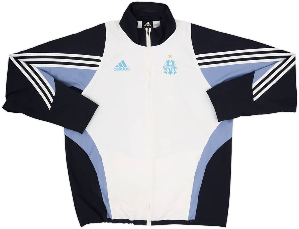2003-04 Olympique Marseille adidas Track Jacket - 7/10 - (M/L)