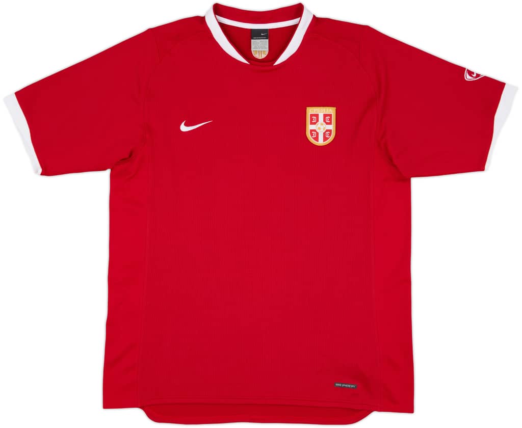 2007-08 Serbia Home Shirt - 9/10 - (L)