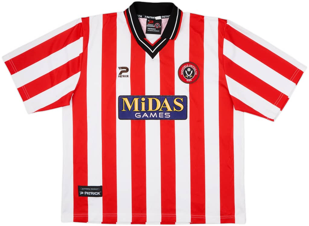 2000-01 Sheffield United Home Shirt - 7/10 - (XL)