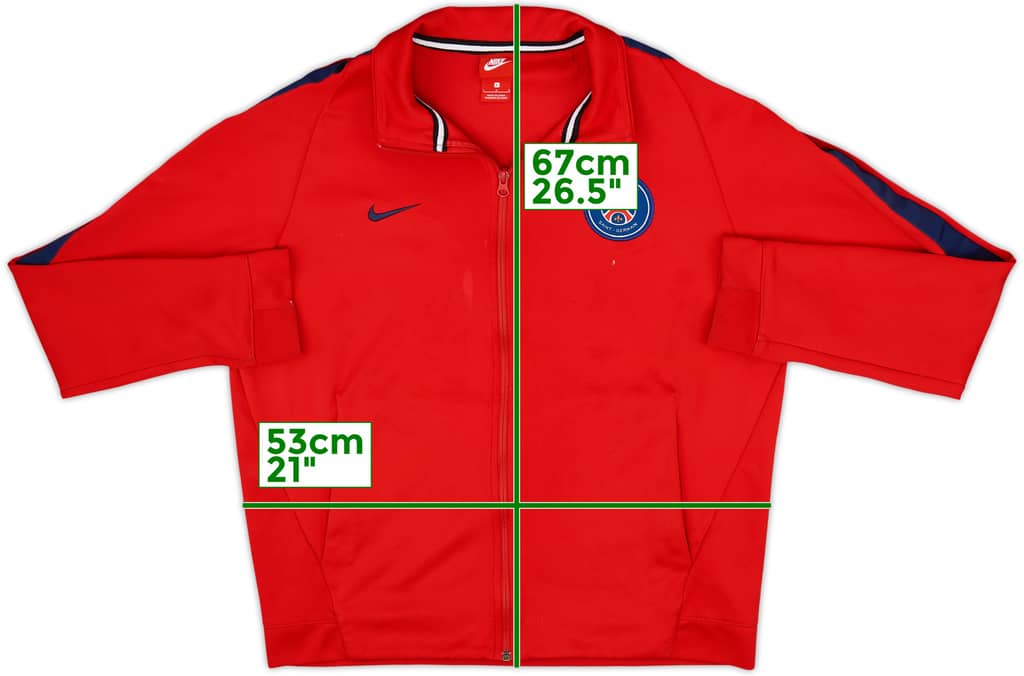 2017-18 Paris Saint-Germain Nike Track Jacket - 7/10 - (L)