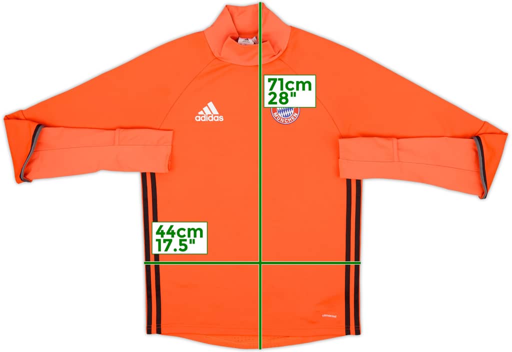 2016-17 Bayern Munich adidas Sweat Top - 6/10 - (XS)