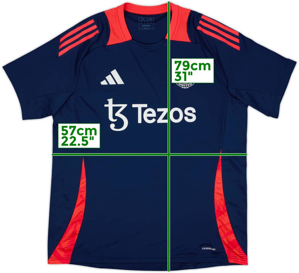 2024-25 Manchester United adidas Training Shirt - 10/10 - (XL)