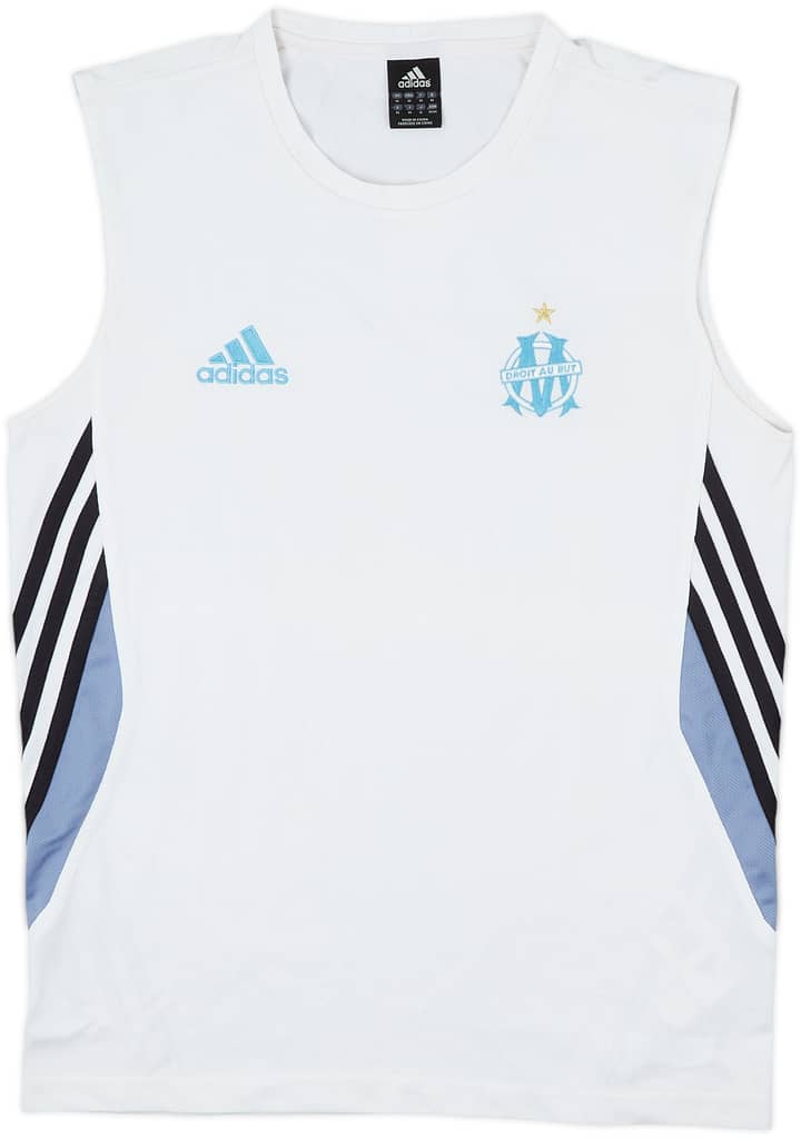 2003-04 Marseille adidas Training Vest - 7/10 - (M)