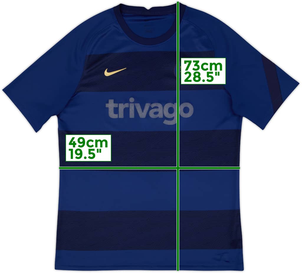 2021-22 Chelsea Nike Training Shirt - 4/10 - (L)