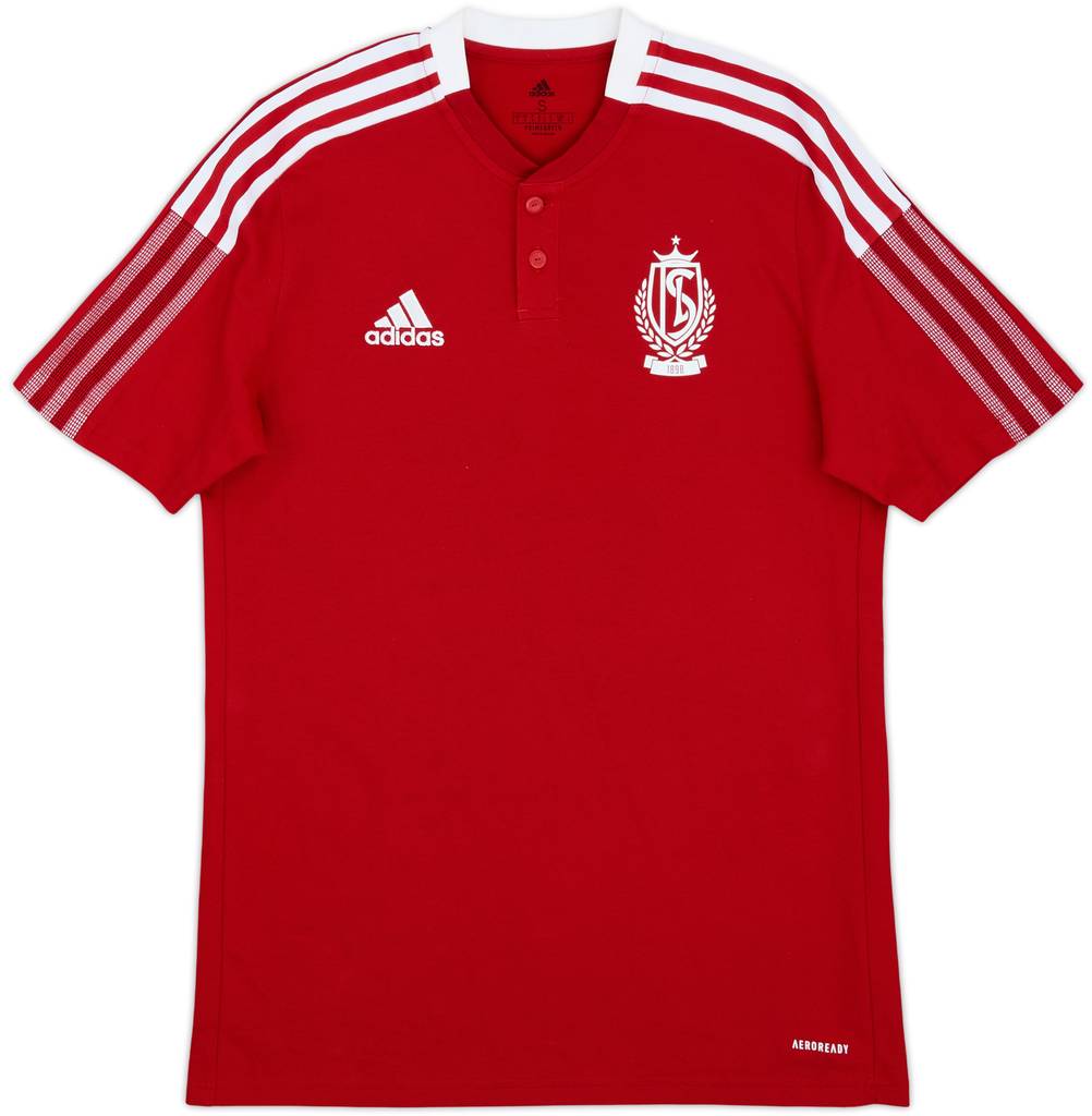 2021-22 Standard Liege adidas Polo - 10/10 - (S)