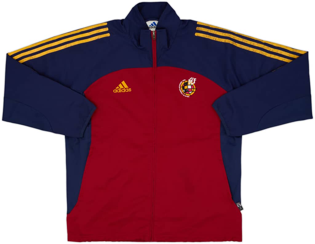 2002-04 Spain adidas Track Jacket - 5/10 - (S)