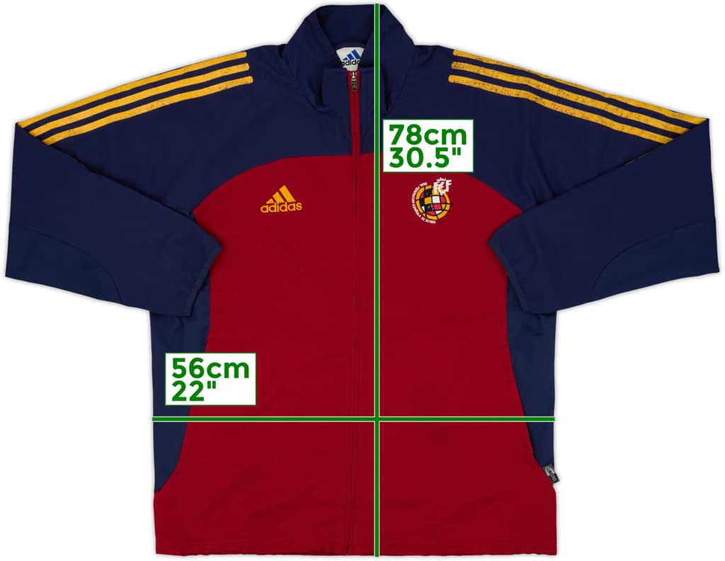 2002-04 Spain adidas Track Jacket - 5/10 - (S)