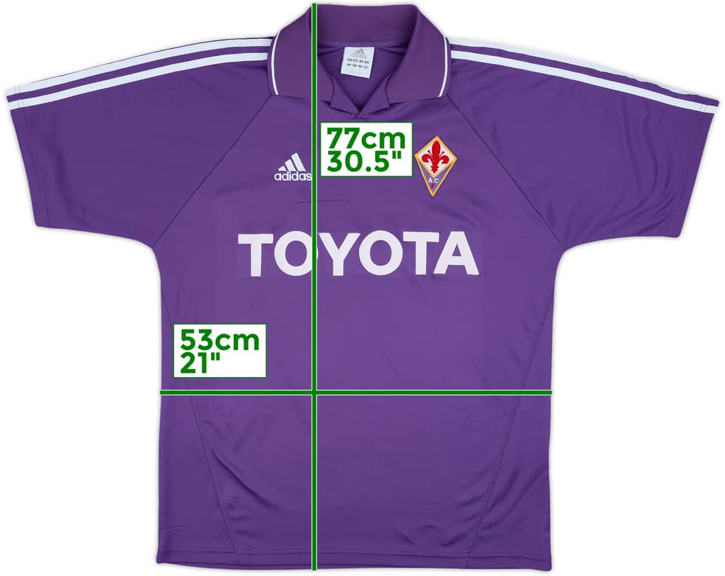 2004-05 Fiorentina Home Shirt - 6/10 - (M)