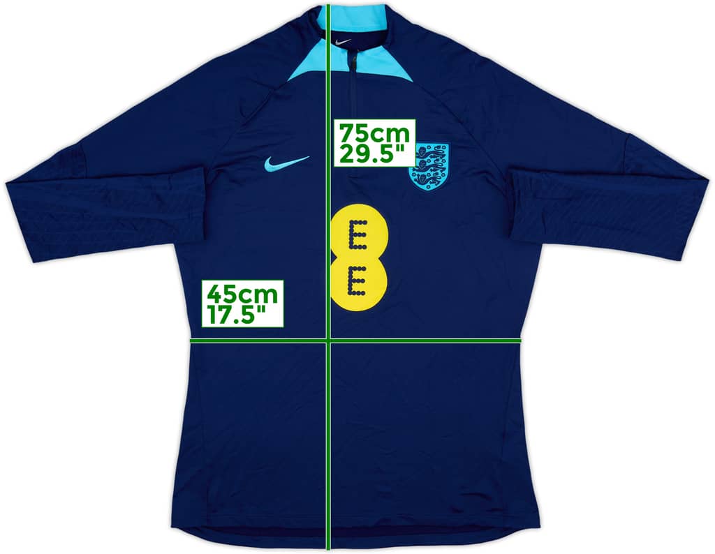 2022-23 England Nike 1/4 Zip Drill Top - 10/10 - (Women's L)
