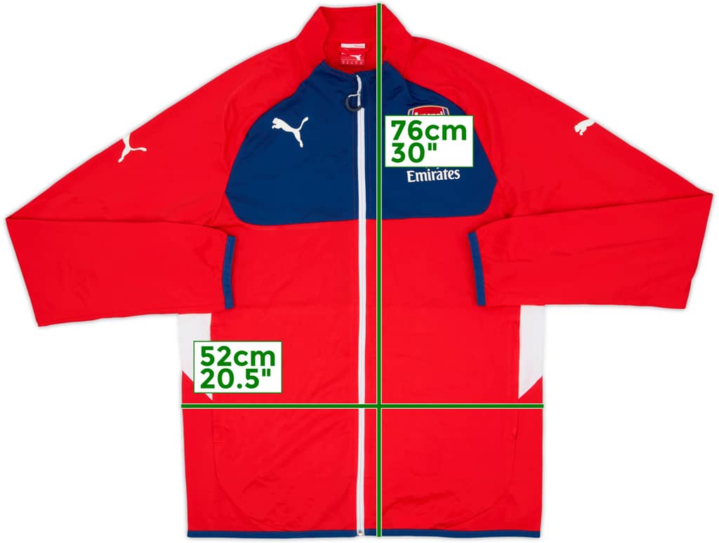 2014-15 Arsenal Nike Track Jacket - 8/10 - (M)