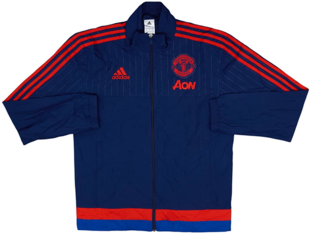 2015-16 Manchester United adidas Track Jacket - 10/10 - (S)