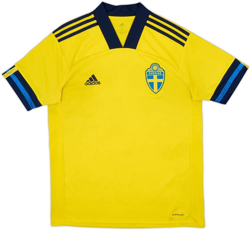 2020-21 Sweden Home Shirt - 7/10 - (M)
