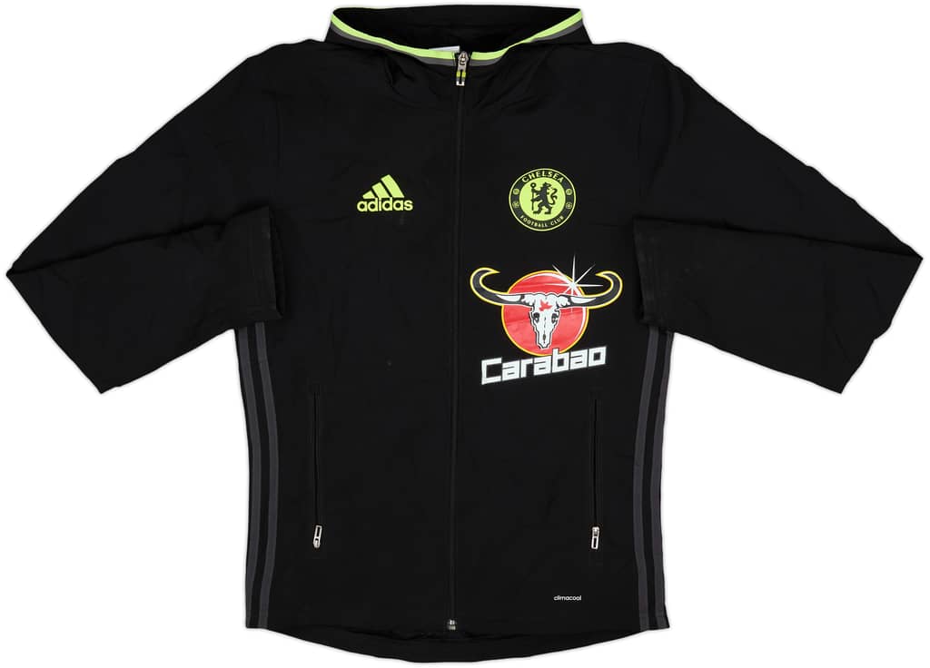 2016-17 Chelsea adidas Hooded Track Jacket - 7/10 - (XS)