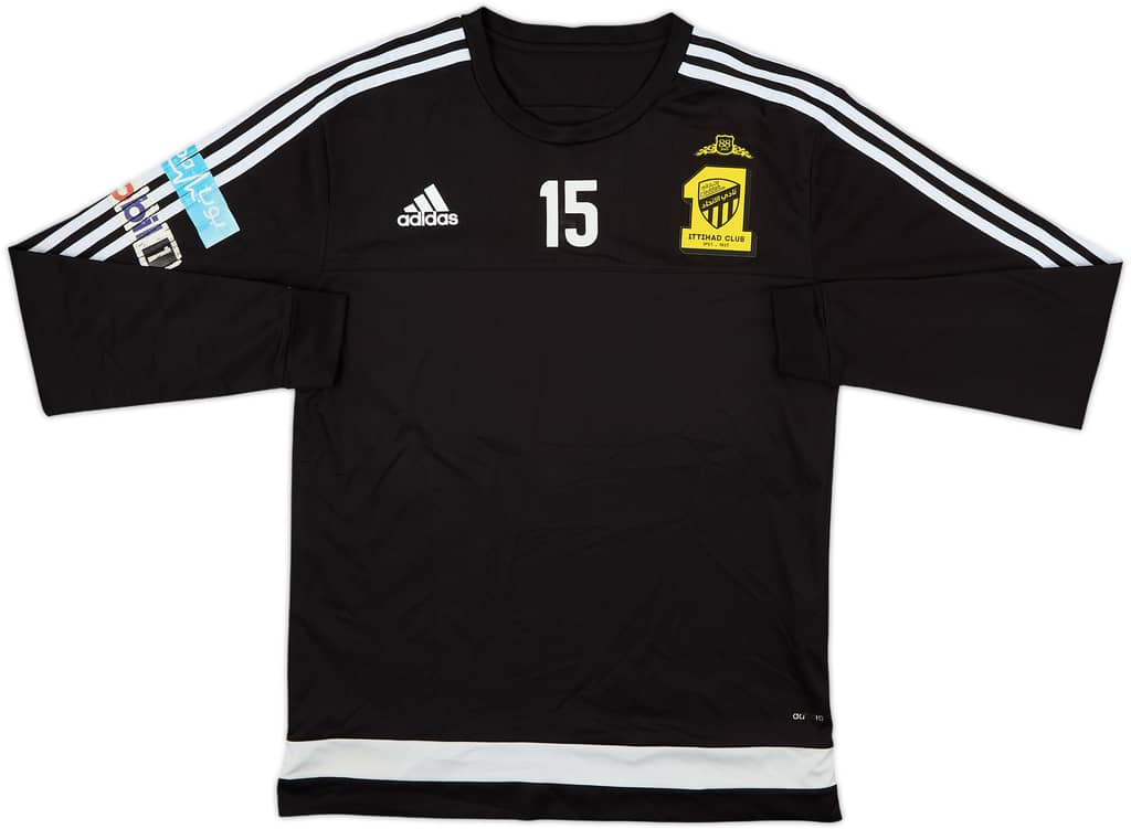 2015-16 Al-Ittihad Player Issue adidas Sweat Top #15 - 6/10 - (XL)